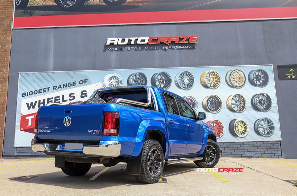 VOLKSWAGEN AMAROK ROCKSTAR XD 2 MATTE BLACK MACHINED FACE